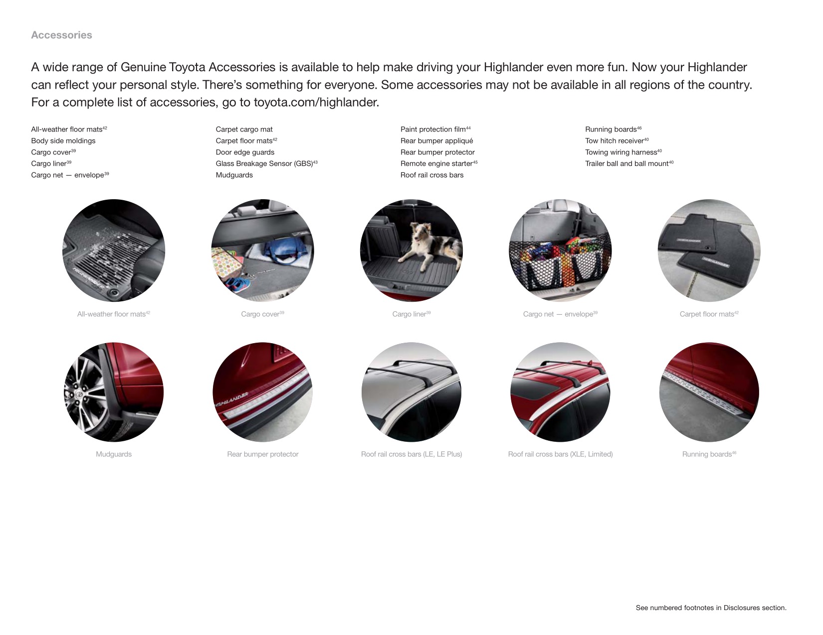 2014 Toyota Highlander Brochure Page 22